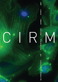 2009 CIRM annual report cover